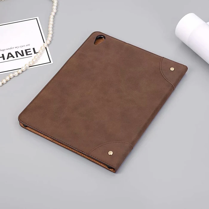 Деловой кожаный чехол для iPad Pro 11 A1934 a1980a2013 Подставка для планшета с картой Solt защитный чехол+ подарок
