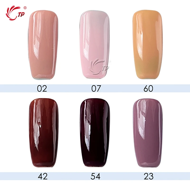 ТП 8 мл Цветной Гель-лак для ногтей верхнее Базовое покрытие Светодиодный