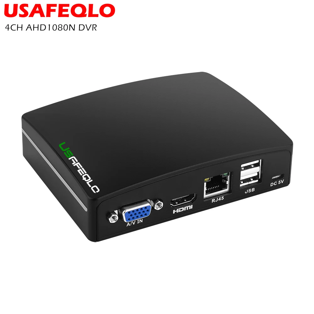 Новинка 2018 мини 4CH CCTV DVR NVR AHD 1080N 5 в 1 Гибридный XVR для аналоговая IP TVI CVI камера с