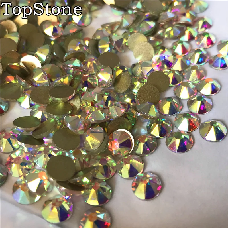 TopStone 2088 #16 срезов (8 Большие 8 маленьких) кристалл прозрачный AB без Исправлений