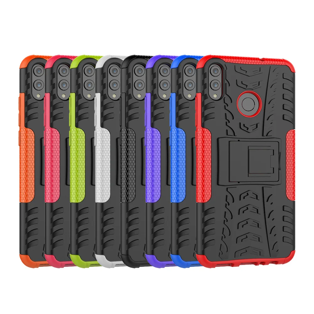 For Huawei Honor 8X 6.5 inch Case TPU+PC Heavy Duty Armor Shockproof Hard Silicone Rubber Phone Cover | Мобильные телефоны и