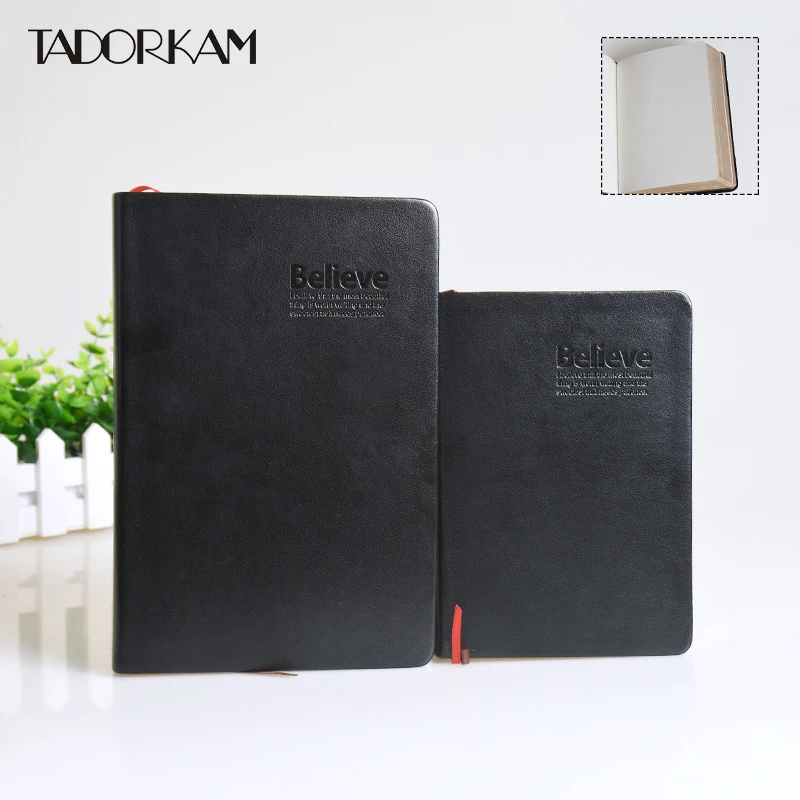 Черный Тетрадь большой Размеры Винтаж толстые Библия дневник книжка Дневник