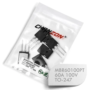 5 шт. MBR60100PT выпрямительные диоды Schottky 60 А 100 В до-247 60 А 100 в MBR60100 PT