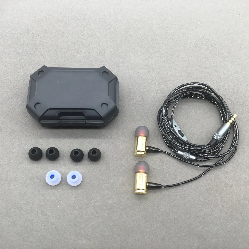 Новые 1DD динамические самодельные наушники вкладыши персонализированные