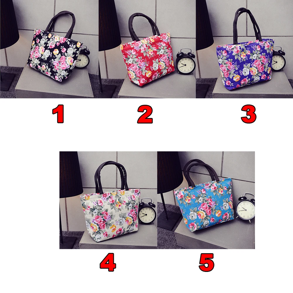 New Canvas Bags Women Tote Shopping Bag Reusable Waterproof Portable Printed Grocery Foldable #4 | Багаж и сумки
