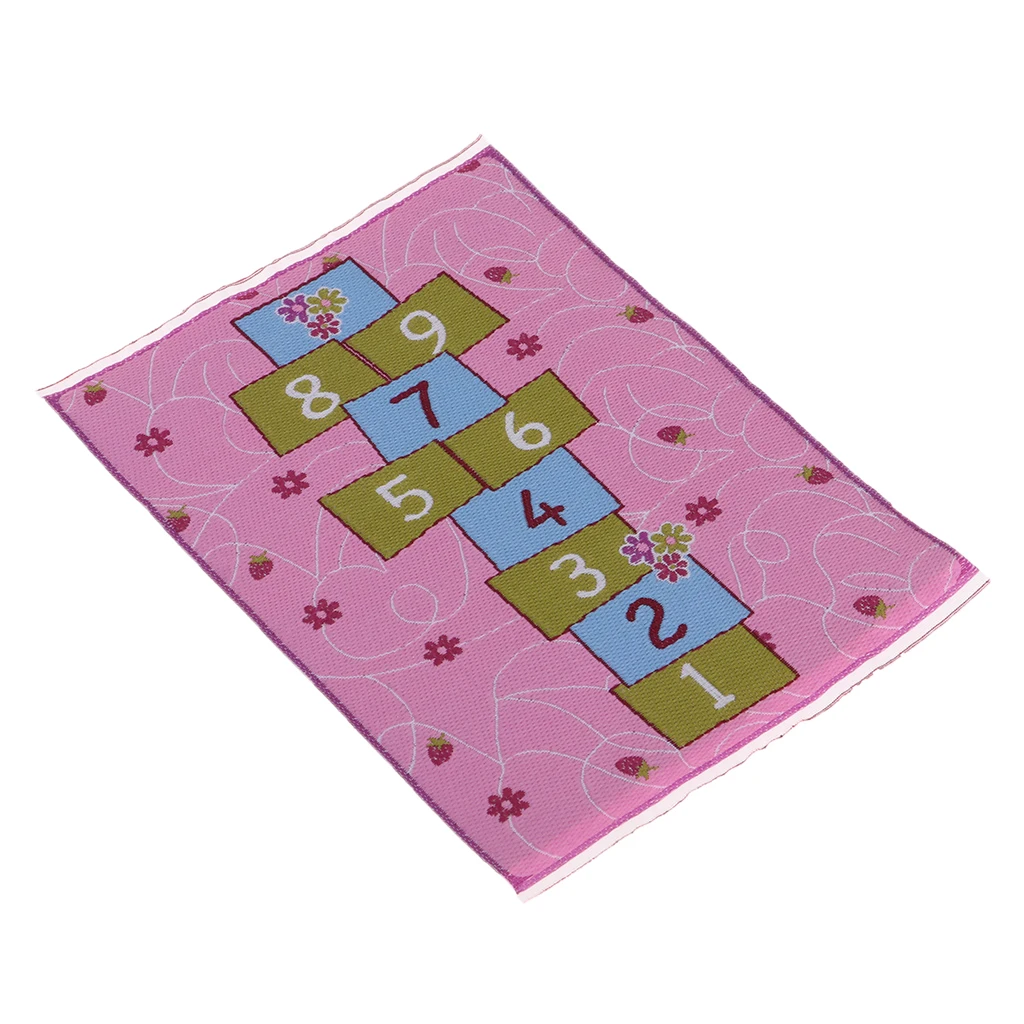 Миниатюрный коврик для кукольного домика Hopscotch аксессуар одежды с вышивкой