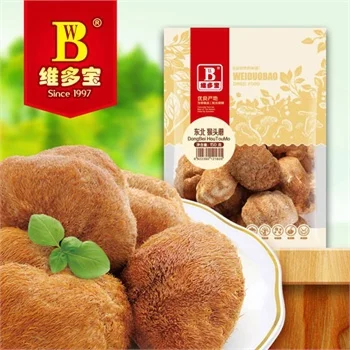 

weiduobao china northeast wild dried Hericium Mushroom 150gbag*2bags hou toumo houtougu