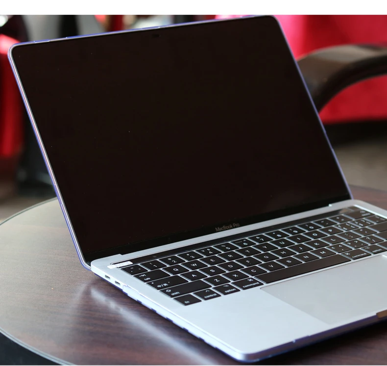 Прозрачный чехол для ноутбука жесткий корпус + клавиатуры Apple Macbook Pro с сенсорной