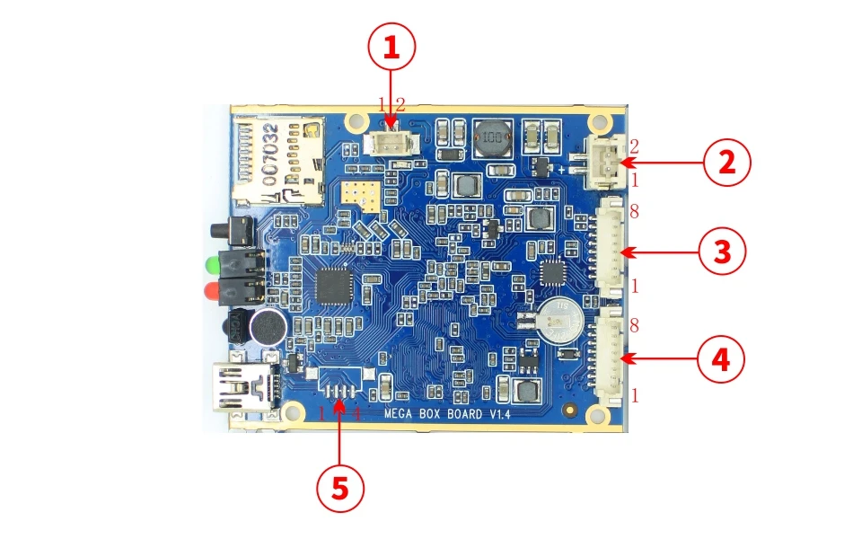 HD 1CH DVR Mini TF плата для записи видеонаблюдения видеомодуль Поддержка U диска