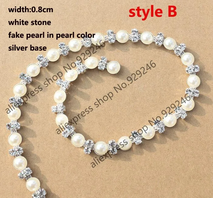 1 ярд/упаковка яркие розовые и белые стразы с кристаллами цепочка для одежды