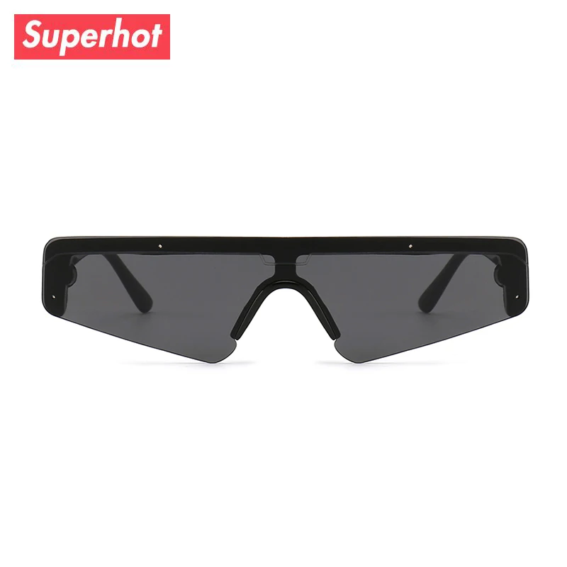 Очки superhot 2018 Future look цельные солнцезащитные очки маленькие с плоским козырьком