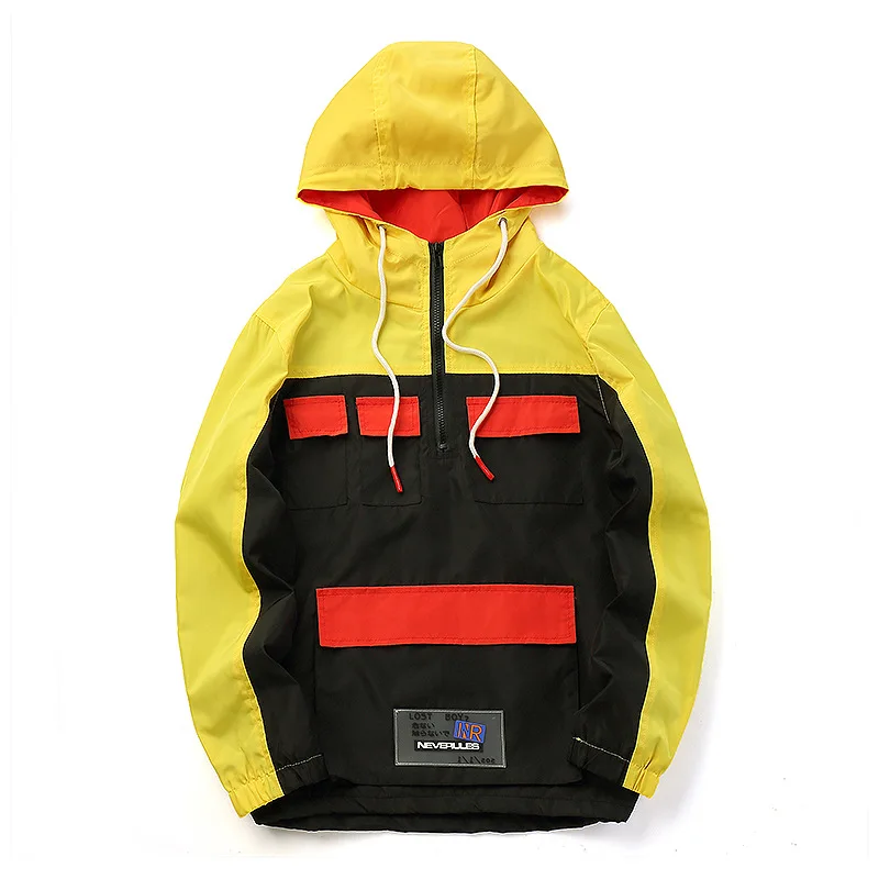 Мужская Светоотражающая куртка 3 м в стиле Харадзюку Женская ветровка весна 2019