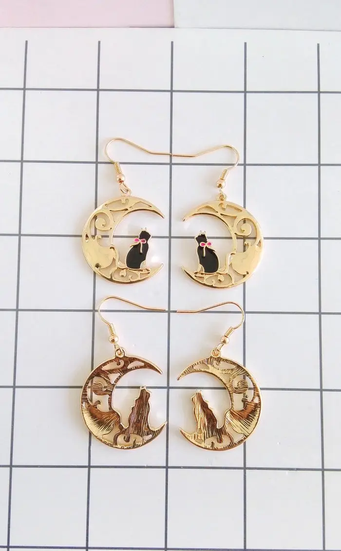 Бесплатная доставка 6 пара/лот модные ювелирные изделия металлические серьги с