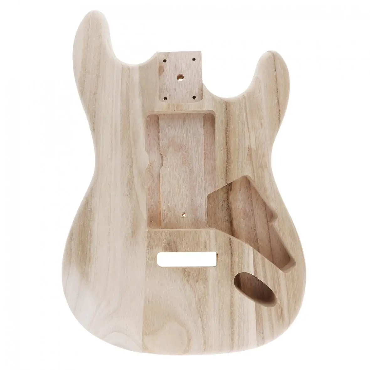 

Wonderful Maple Guitar Barrel Body Already Polished Punched for ST Electric Guitar DIY Accessory Support Painting