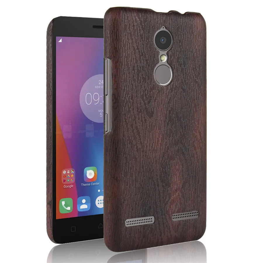HOTSWEI для Lenovo K6 чехол 5 0 дюйма Ретро стиль тонкая деревянная кожа ПК жесткий