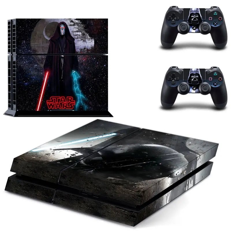 DPTM0127 Звездные войны игровая станция 4 ps4 Кожа Наклейка для sony ps4 кожа наклейки консоль и 2 контроллера Скины ps4 винил pegatinas переключатель - Цвет: DPTM0127