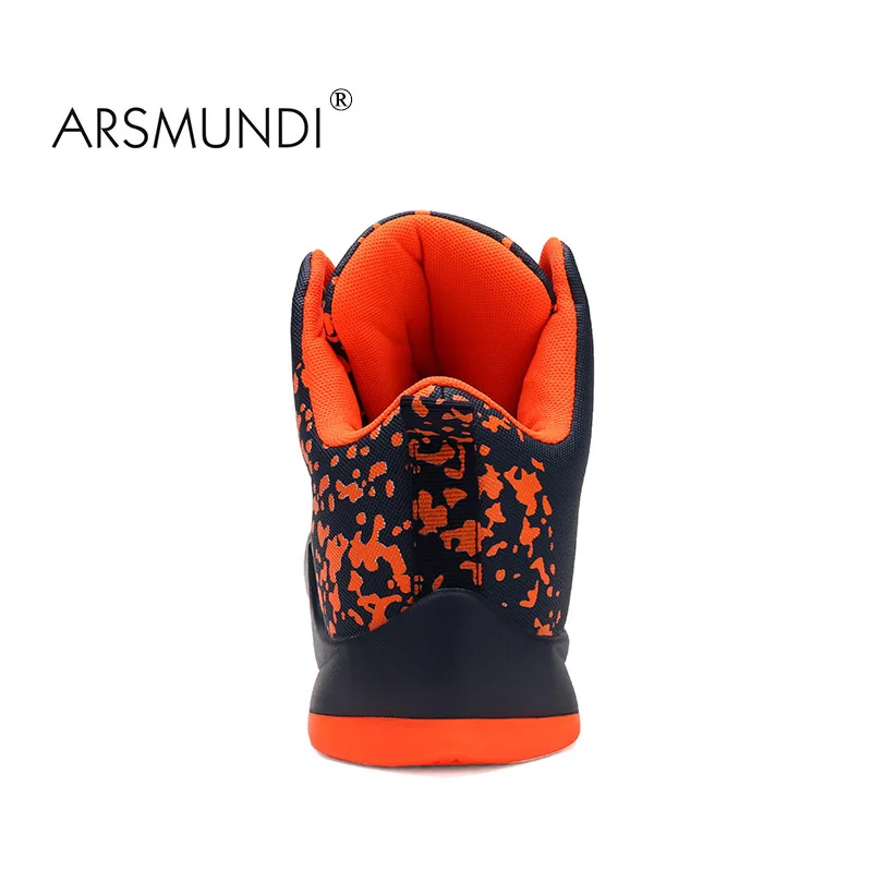 ARSMUNDI/мужские баскетбольные кроссовки; Новинка; баскетбольные кроссовки с высоким берцем; zapatos hombre; ультракрасные кроссовки камуфляжной расцветки