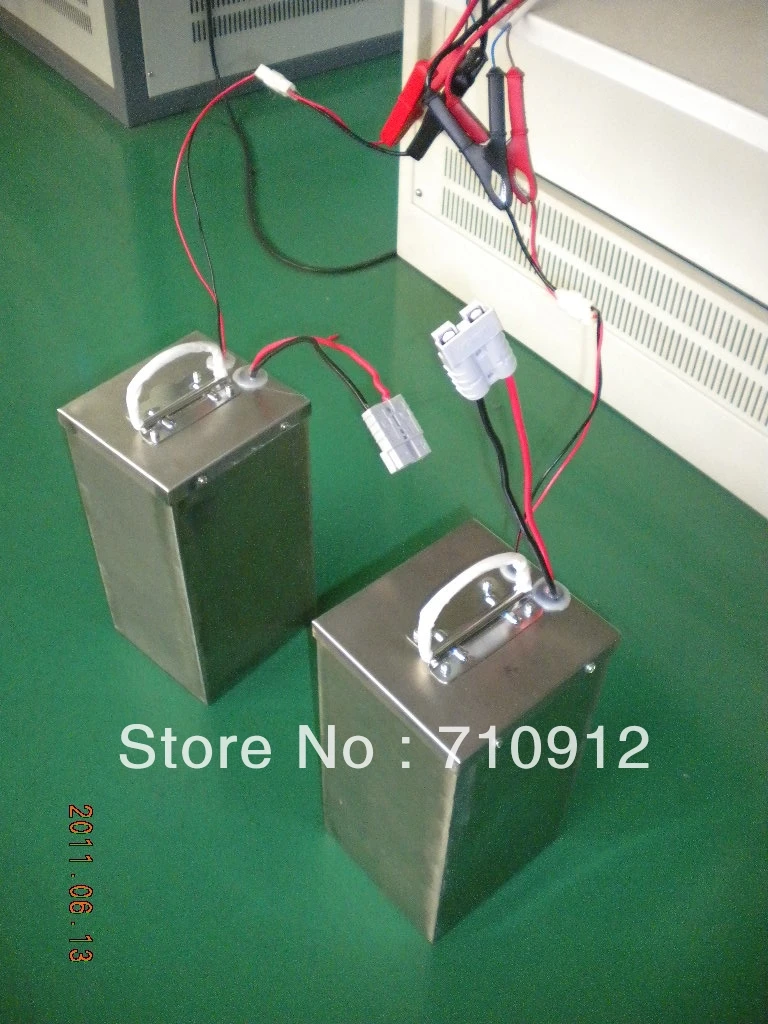 Литиевая батарея OR02B1 48 в 20 ач с зарядным устройством 2A и термоусадочной пленкой CE