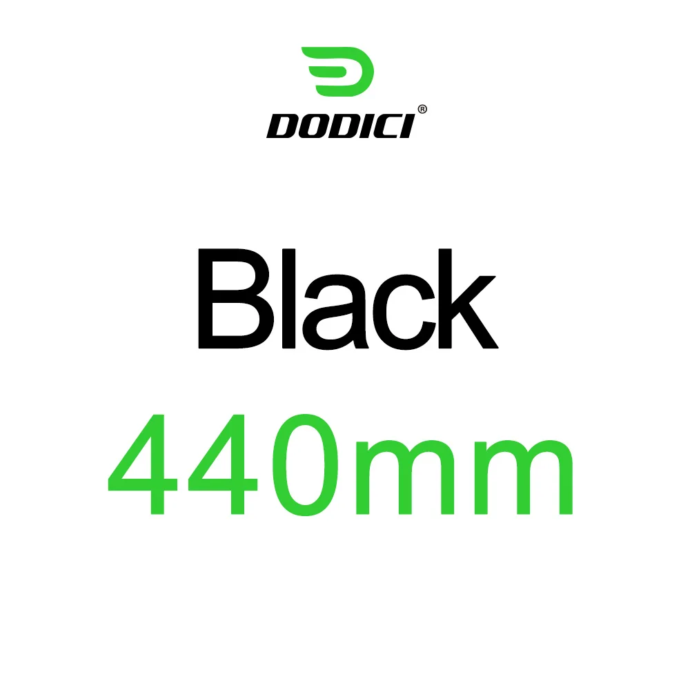 Black Gloosy 440mm DODICI углеродистая рукоятка для дорожного велосипеда Руль Ручка barsbent бар карбоновый шоссейный руль труба из углеродистого волокна 3 K мрачный 31,8*400/420/440 мм - Цвет: Black Gloosy 440mm