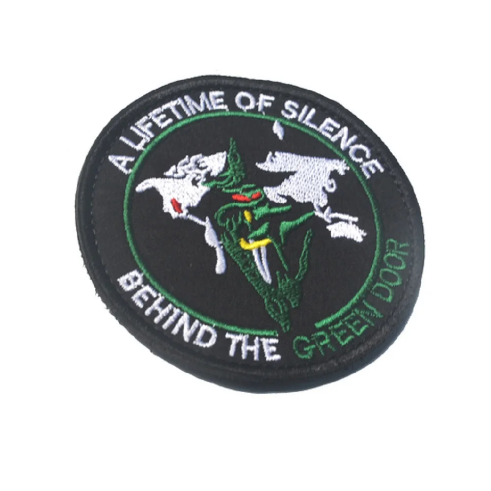 3D патчи с вышивкой изображением внешнего неба для захвата скребков парка Юрского