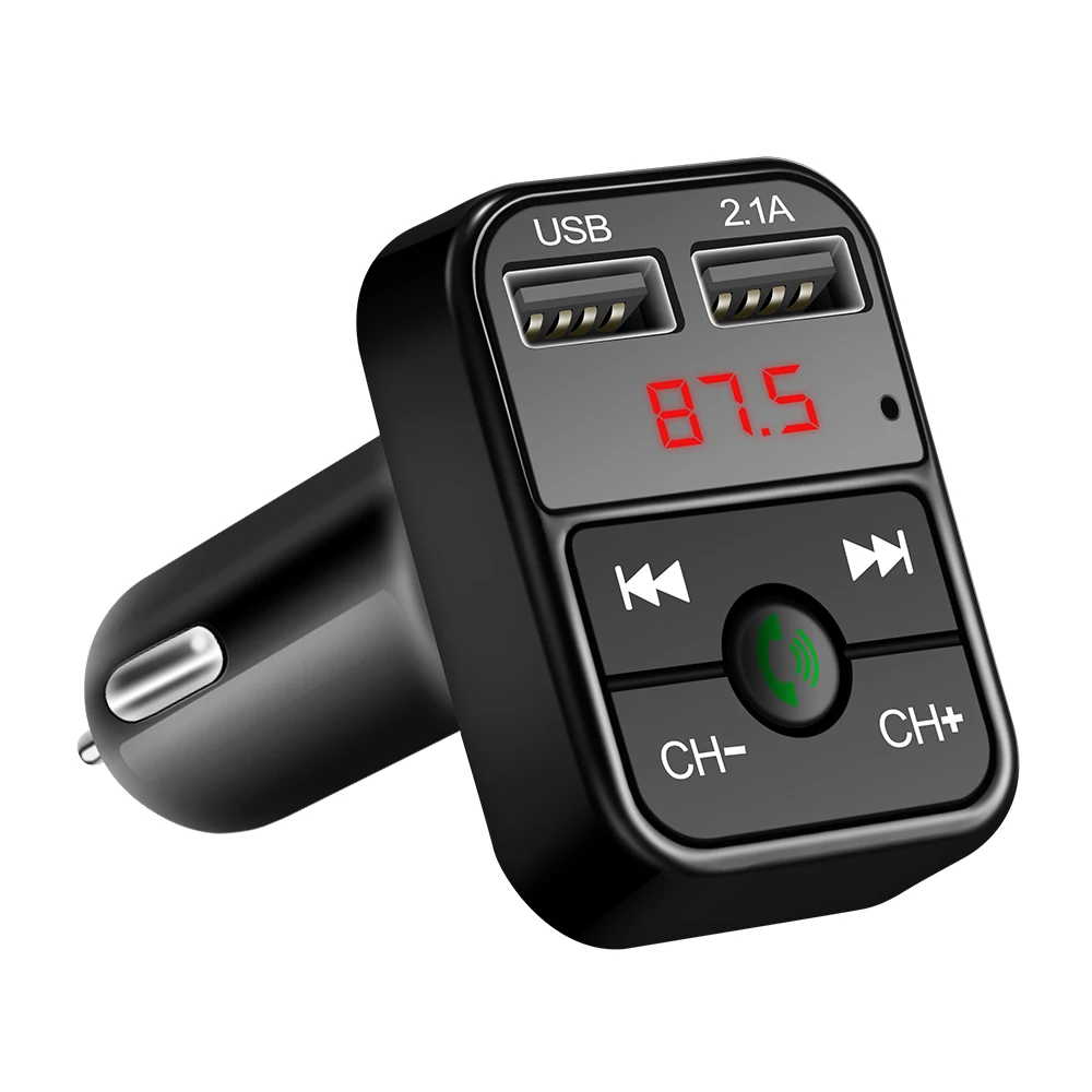 FM-трансмиттер автомобильный с 2 USB-портами 5 В 1 А | Автомобили и мотоциклы
