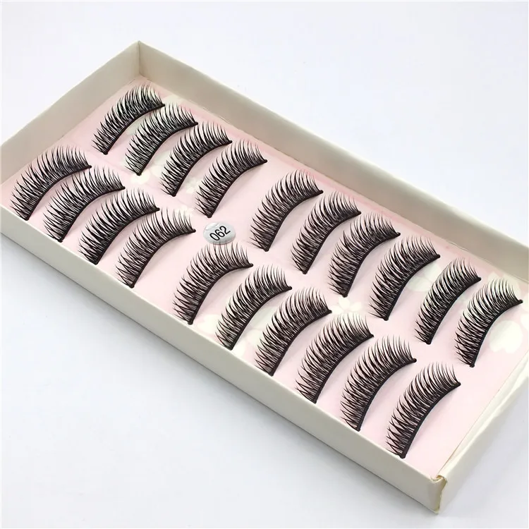 2019 New 10 pairs natural false eyelashes fake lashes long makeup 3d mink extension eyelash for beauty | Красота и здоровье