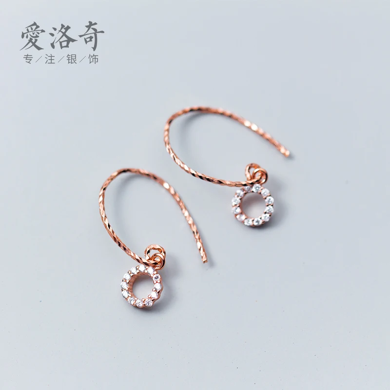 AROCH S925 серебряные серьги женский корейский издание прелестные модные туфли