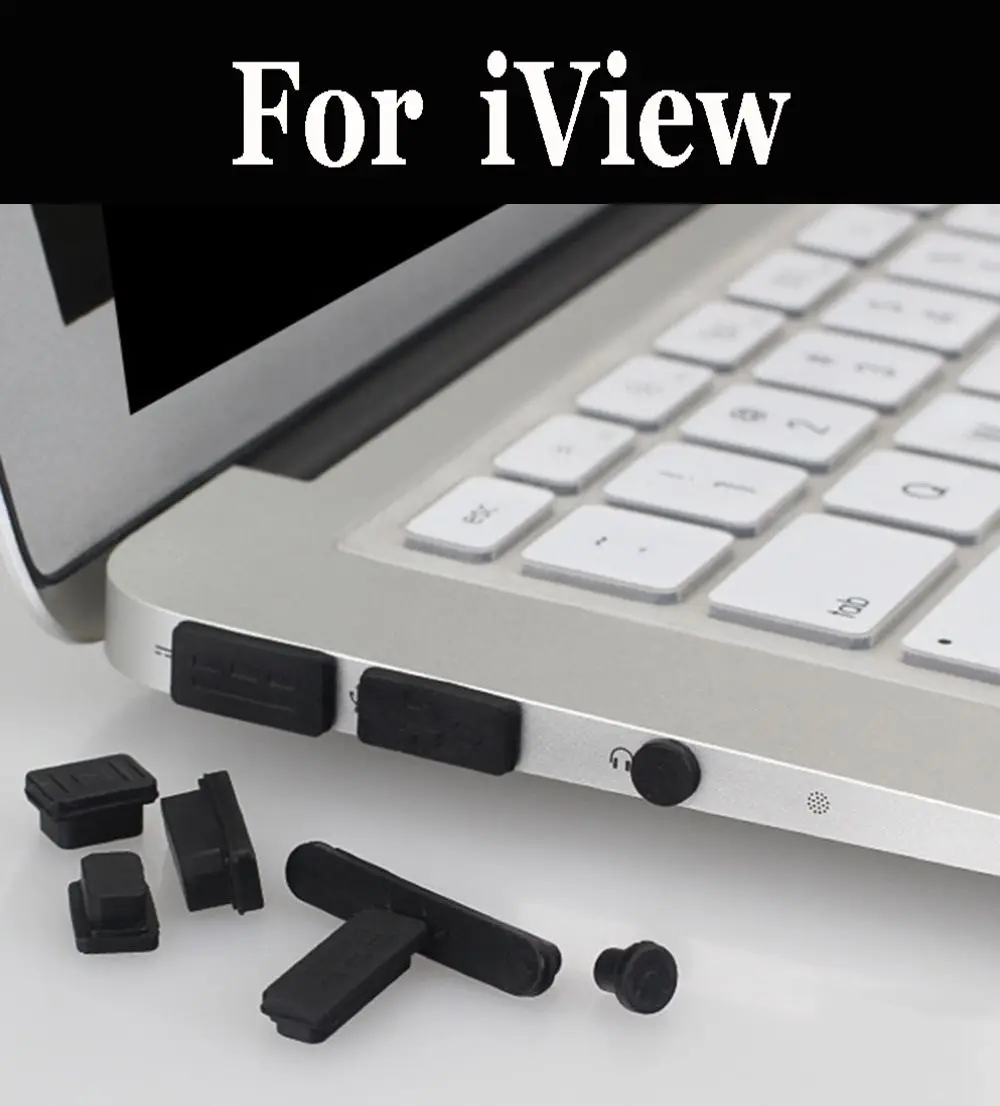 12 шт. силиконовая Пылезащитная заглушка для ноутбука Iview Maximus Jumper Ezbook 2 Lava Helium 14 |