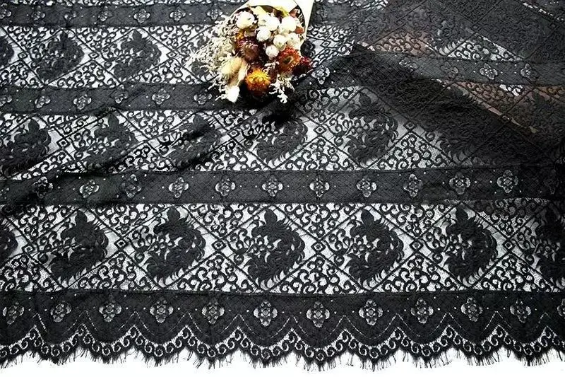 GLace 3 м/лот Красивая двухцветная марлевая кружевная ткань для ресниц DIY