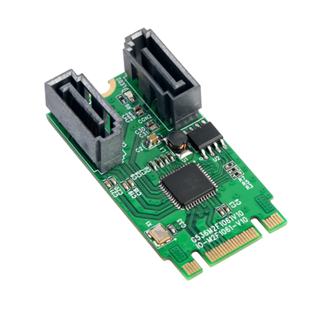 M.2 B + M слот для ключей на 2 порта SATA 6G RAID адаптер контроллер порт поддержки карты win