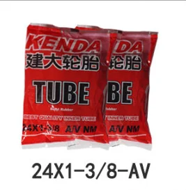 24 1-3 8-av 20/24/26 inch с Kenda велосипедная камера для MTB горный велосипед шины реагенты обогащения бутил резиновая AV велосипеда камерная шина к клапану Шредера трубки - Цвет: 24 1-3 8-av
