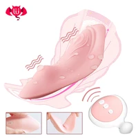 rechargeable wireless sex vibrator remote control 10 speeds wearable c string panties pussy massage butterfly sex toys for woman