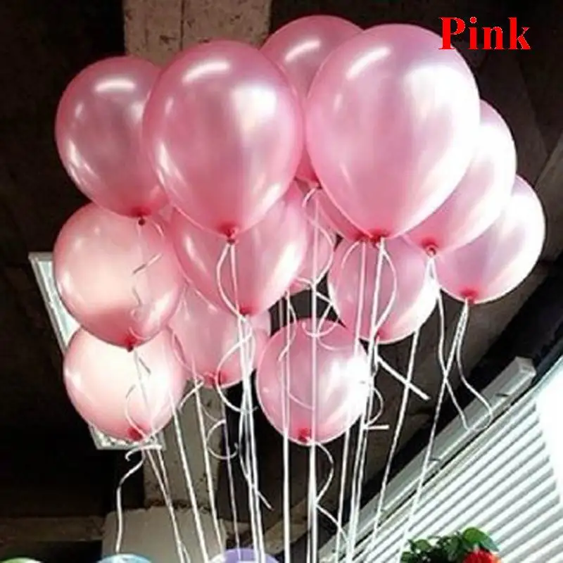 pink 20 Вт, 30 Вт, 50 шт. чернил, синий, бордовый, воздушный шар из гранулированного латекса надувные свадебные украшения воздушный шар с днем рождения надувные шары для вечеринки - Цвет: pink