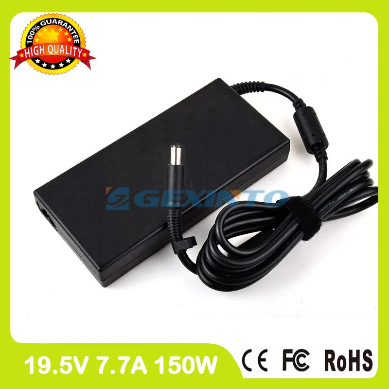 Тонкий 19,5 V 7.7A 150W Ноутбук ac адаптер питания зарядное устройство для hp ZBook 15 697317-001 A150A05AL ADP-150TB A TPC-LA52