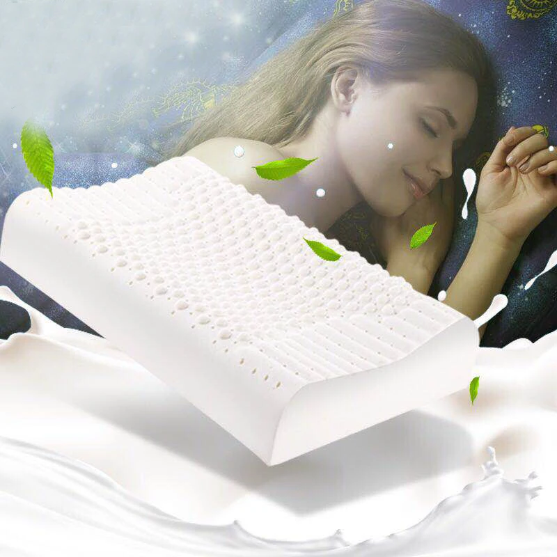 Натуральная латексная подушка гранулы массажер мягкие массажные подушки для сна