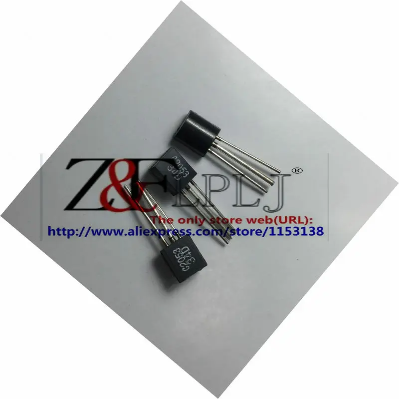 Эпитаксиальный плоский тип C2053 2SC2053 TO-92 NPN (для радиочастотных усилителей в