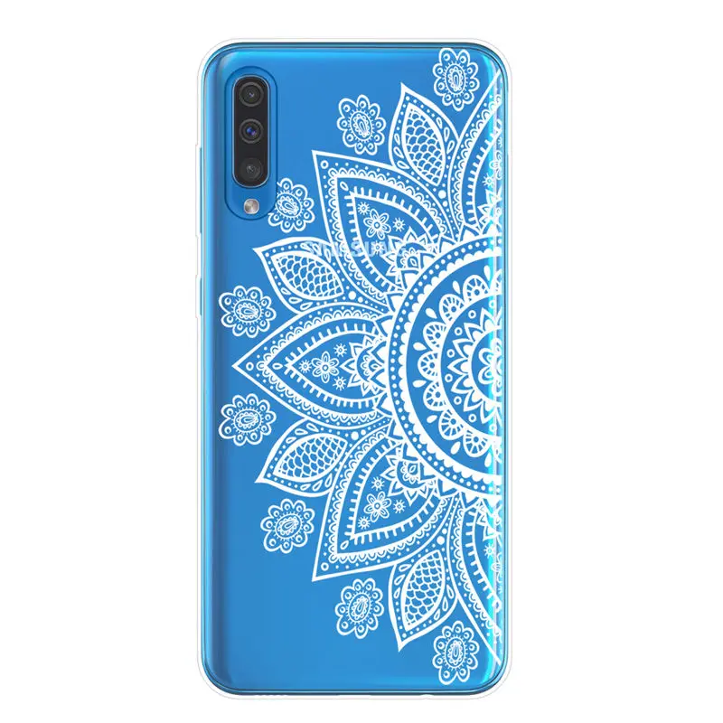 T6110 Ретро Мандала Цветок чехол для телефона для samsung A10 A20 A30 A40 A50 A60 A70 A80 Чехол Мягкий ТПУ Ловец снов чехол s Coque Capa - Цвет: T6110