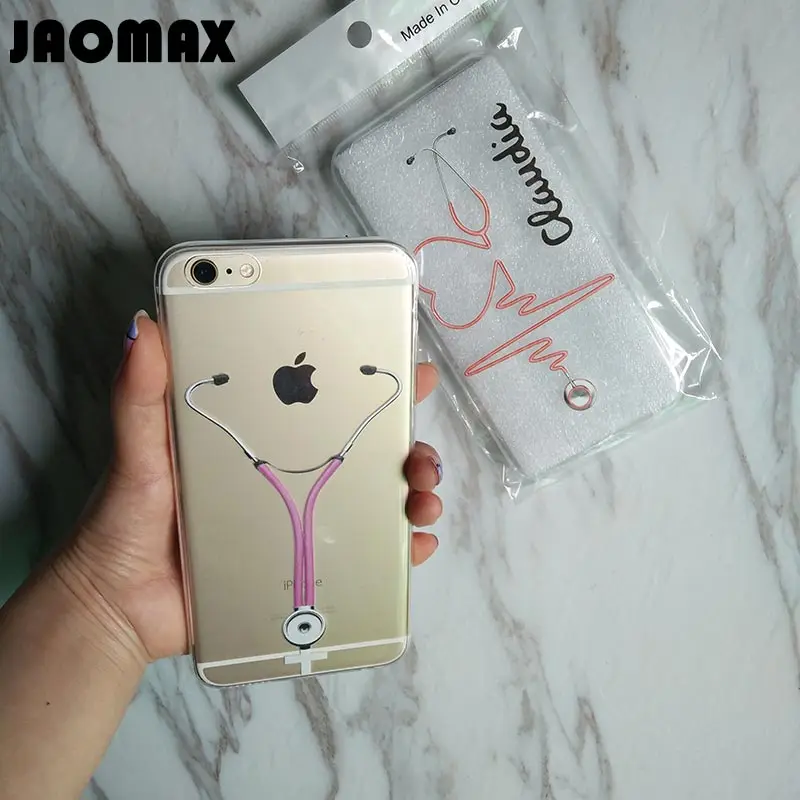 Симпатичный чехол для iPhone X Xr 6 6S Plus 5 5S SE 7 8 прозрачные мягкие силиконовые чехлы