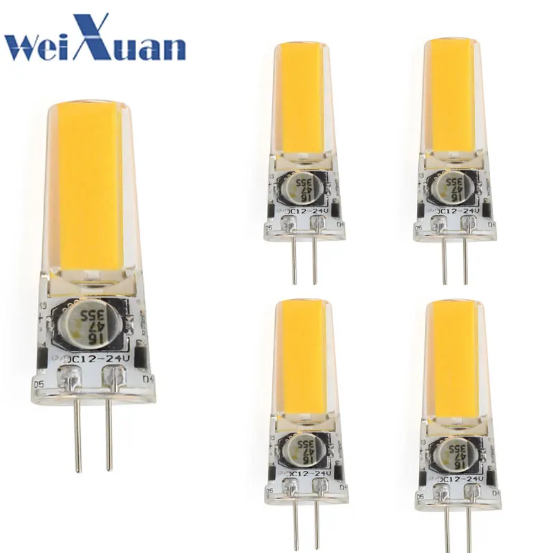 G4 двухконтактный светодиодный светильник с башней RV 12 В 24 AC/DC Светодиодный для