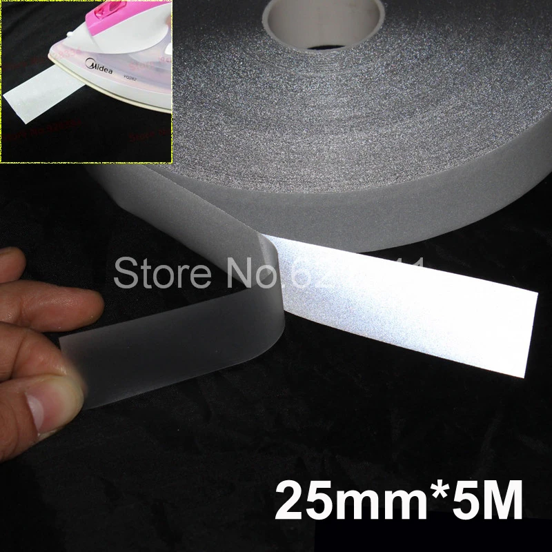 Светоотражающая лента для теплопередачи 25 мм * 5 м | Дом и сад