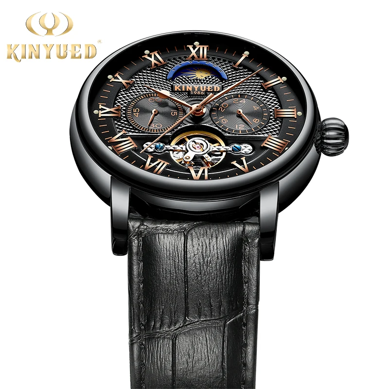 Мужские автоматические часы с кожаным ремешком 2019|Мужские механические часы| |