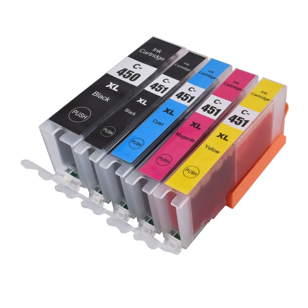 PGI-450 PGI 450 CLI 451 совместимый чернильный картридж для принтера canon принтерам PIXMA IP7240 MG5440 MG5540 MG6440 MG6640 MG5640 MX924 MX724 IX6840