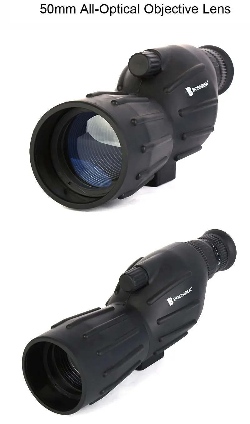 Boshiren телескоп Бинокль 15-40x50 Zoom HD монокуляр наблюдение за птицами с портативным штативом Зрительная труба с FMC синим покрытием