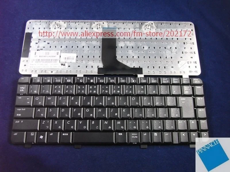 Черная клавиатура для ноутбука 448615 291 HP Pavilion DV2000 V3000 Compaq Presario V3100 series (Япония)|notebook
