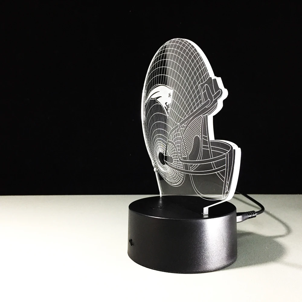 Новый английский патриотический логотип Коллекционная команда дизайн 3D