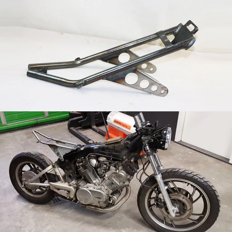 Модифицированный Железный подрамник сиденья для кафе YAMAHA XV 750 SE и 920 Cafe Racer SUBFRAME| |