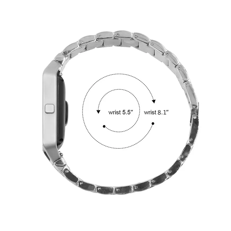 Ремешок ashei для часов, ремешок для Fitbit Blaze, стразы, Ремешки для наручных часов, аксессуар из нержавеющей стали, Браслет для Fitbit Blaze