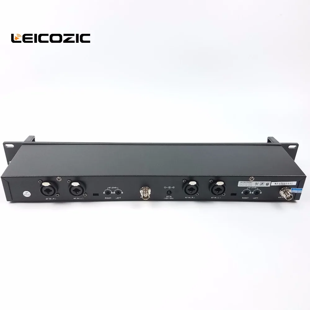 Leicozic IEM Беспроводная система монитора UHF в ухо беспроводные наушники и 8 ресиверов