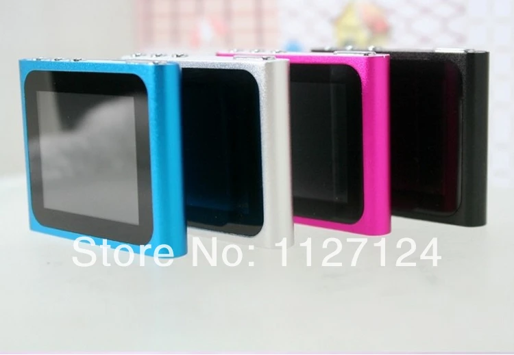 DHL Free shipping 1.8 LCD Screen TF card type with Clip MP4 MP5 Player FM video 5 colors | Электроника