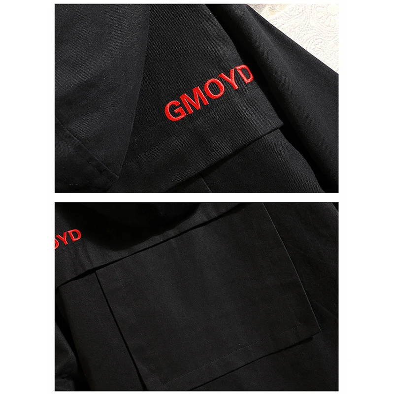 M-5XL плюс размеры 2019 новая мода для мужчин повседневное Zip Up ветровка куртки с